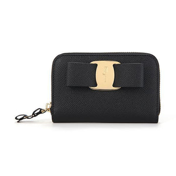 SALVATORE FERRAGAMO BARA BOW Visitenkarten-Zipper Kartenetui 22D288 725290 147875115