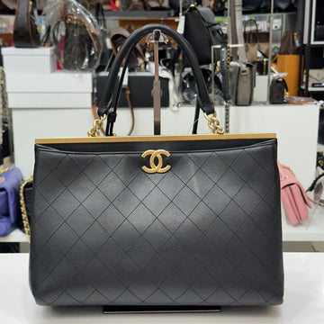 CHANEL Coco Luxe Large Tote Bag 2way A57089 25 Series 134106625