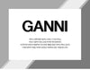 Ganni Beanie Logo Embroidery Future Women's Beanie 151463830 [P]