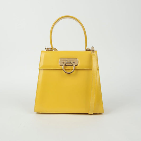 SALVATORE FERRAGAMO 21 2268 Kelly Medium Top Handle Tote Schultertasche 133653554 [P]