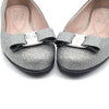 SALVATORE FERRAGAMO フェラガモ グリッター バーラ フラットシューズ L113990 134114795 [P]