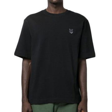 MAISON KITSUNE Bold Fox Head Oversized Kurzarmshirt 25SS Männermodel LM00107KJ0119_P199 123935668