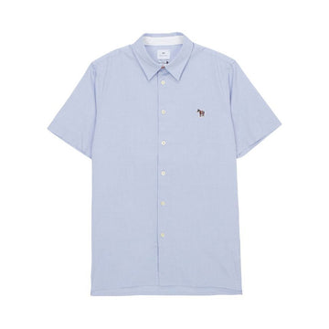 Paul Smith Men's Short Sleeve Shirt M2R 524T PZEBRA 44 134249786