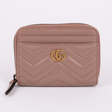 Gucci Marmont Gold-Tone Cardholder 671772 134252112