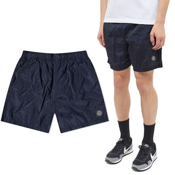 STONE ISLAND スモールロゴスイムパンツ ブルー 1015B0943 V0024 51818077