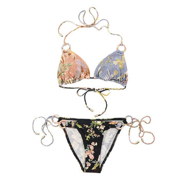 ZIMMERMANN Damen Zweiteiler Floral Bikini 5603WRS253 134263394