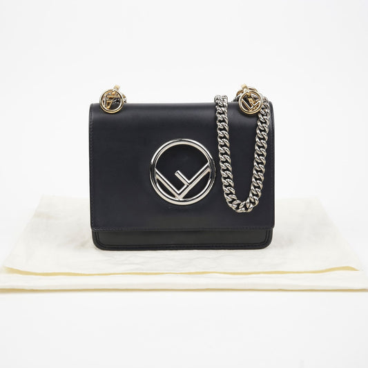 FENDI 8BT286 カン アイ スモール ショルダー クロスバッグ 133615811 [P]