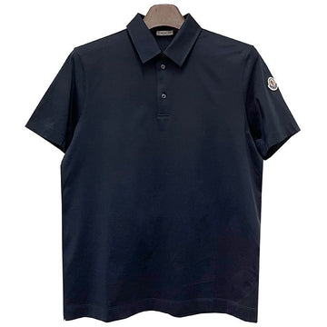 Moncler Men's Logo Patch Cotton Pique Polo Shirt 131407342