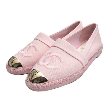 CHANEL Lichtrosa Captoe Espadrille 36,5 134365430