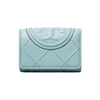 TORY BURCH Fleming Geldbörse Hellblau 156558 401 133315308 [P]