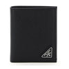 Prada Saffiano Logo Bi-Fold Wallet Black 2MO004 QHH F0002 50805591 [P]