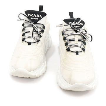 Prada 1E655M White Re-Nylon Gabardine Women's Sneakers 35 134563297