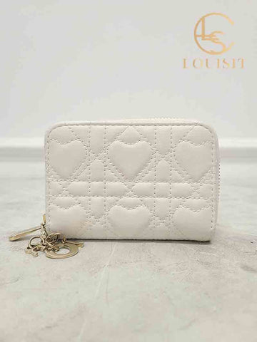 Dior Lady Heart Boyer Small Coin Purse 134564483