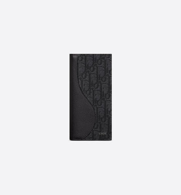 Dior Saddle Vertical Long Wallet Black 134623958 [P]