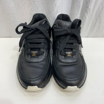 CHANEL ブラックスニーカー35 134856971