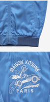 MAISON KITSUNE ハンドライティングロゴ刺繍サテンテディジャケット 144569941 [P]