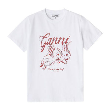 GANNI T3994 151 Damen T-Shirt 83161482