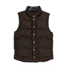 Celine Monogram Quilted Vest Size 34 2W987344N 134085850 [P]