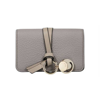 CHLOE Kartenetui mit Alphabet in Grau CHC21WP015F57 053 44749376