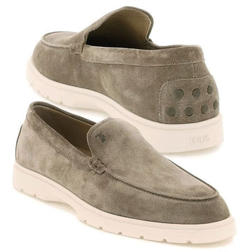 Tods 25SS T Logo Slip-On Loafers Dark Beige M8W C413 156165298