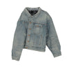 Balenciaga Asymmetric Denim Jacket 662747 134299383 [P]