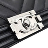 CHANEL ラムスキン シェブロン ボーイバッグ L912506 134952291 [P]