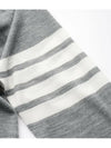 THOM BROWNE 4-Streifen nachhaltiger Wollcardigan MKC002A Y1014 058 133071826 [P]