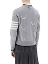 Thom Browne Intarsia Crew Neck Sweater MKA490A Y1002 055 133071796 [P]