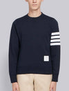 THOM BROWNE 4バー ストライプ RWB タブ ループバッグ ジャージ ニット スウェット MJT021H 00535 461 133071726 [P]