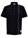 THOM BROWNE ストライプポロシャツ MJP196A J0138 415 133044943 [P]