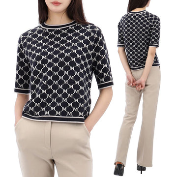 MAXMARA PORTICI ウール カシミヤ 半袖 ニット 013 135119917