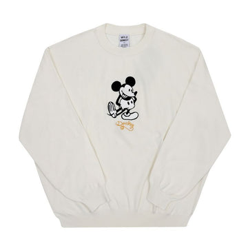 WILD DONKEY M-MICKEY ECRU Unisex Sweatshirt 135123876