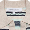 MAISON KITSUNE Feminines Feinstreifen T-Shirt 135258440 [P]