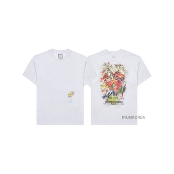 WOOYOUNGMI SS25 メンズ パームツリー ロゴ Tシャツ 50 135258521