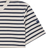 Saint James SS25 Unisex Guerande T-Shirt Ecru Marine 135258552 [P]