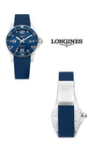 Longines Hydroconquest Ceramic Men's Rubber Watch L3.781.4.96.9 144648264 [P]