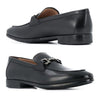 Salvatore Ferragamo Silver Double Gancini Loafer 161841289 [P]