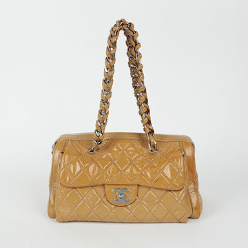 CHANEL Faidon CC Logo Boston Schultertasche 134944335