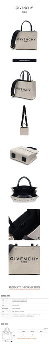 GIVENCHY キャンバス ミニ G トートバッグ BB50N0B1DR-255 62851978 [P]