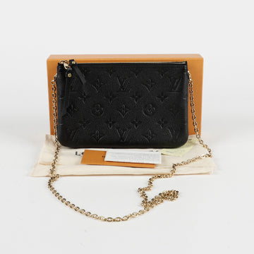 Louis Vuitton M68568 Pochette Double Chain Crossbody Bag 134084813