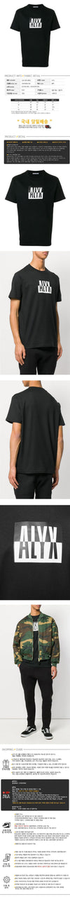 1017 ALYX 9SM Logo-Print-T-Shirt Schwarz 162377385 [P]