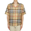 Burberry Checked Men's Short Sleeve Shirt REEPHAM 8050279 A7028 62937318 [P]