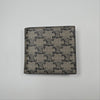 Celine Triomphe Canvas Calfskin Bi-fold Wallet 135392389 [P]