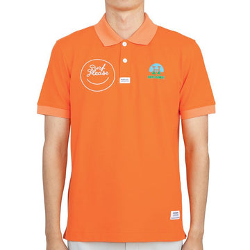 HORN GARMENT Golfbekleidung Herren Polo T-Shirt HCM 2A AP17 ORANGE 35466371