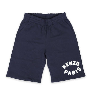 Kenzo Kids Waistband Logo Applique Shorts (Navy) K61181 848 131311779 [P]