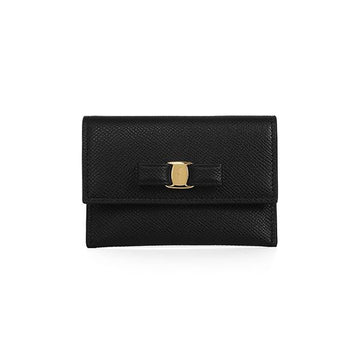 Salvatore Ferragamo Bow Cardholder 22 D155 0683522 148565223 [P]