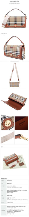 BURBERRY トップハンドルノートバッグ 76083515 [P]