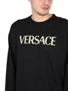 VERSACE メタリックロゴスウェットシャツ 133044327 [P]