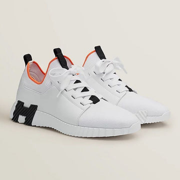 HERMES Sneaker Weiß Schwarz 135473441