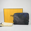 FENDI Jacquard-Stoff FF Multi-Logo Pouch 135473951 [P]